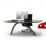 Desk Jack II in Adamantx®, made in italy, by Antonio Ciuffrida Designer per ZAD ITALY