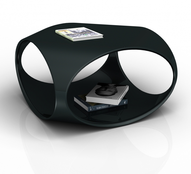 Tavolino Asferoide in Adamantx® dal design unico e originale. By Ugo Pagliaro Designer.